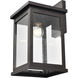 Bowton 1 Light 15.25 inch Powder Coated Bronze Outdoor Wall Sconce